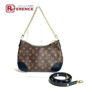 Louis Vuitton Boulogne Chain Bag Crossbody Canvas Noir Black